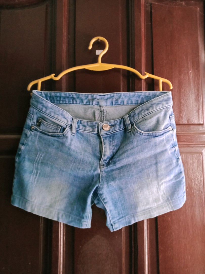 Michael Kors Denim Shorts Women s Fashion Bottoms Shorts on