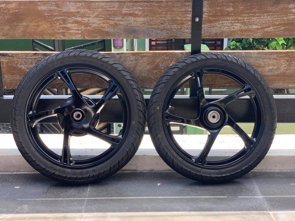 Mio Sporty Soulty Stock Mags with Stock Tire, Motorbikes, Motorbike