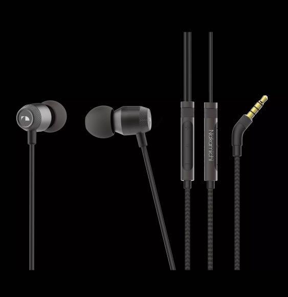 Nakamichi Dual Driver in ear wired earphones HDR2DB