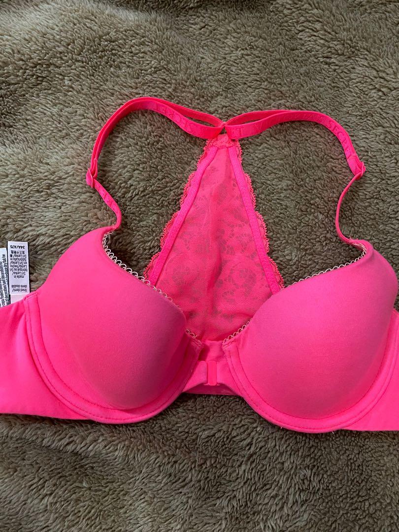 NEW Victoria's Secret neon pink bra, Women's Fashion, New