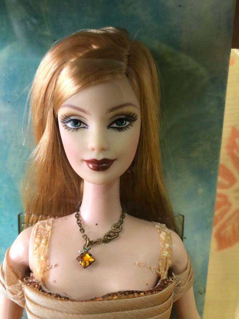Barbie birthstone collection november topaz on sale