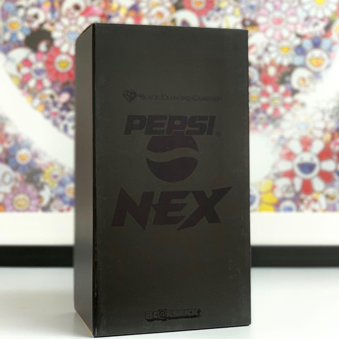 PEPSI NEX ブラックダイヤモンドキャンペーン当選品　ベアブリック400% ◇◇ペプシネックス◇ブラックダイヤモンド◇400%◇ベアブリック