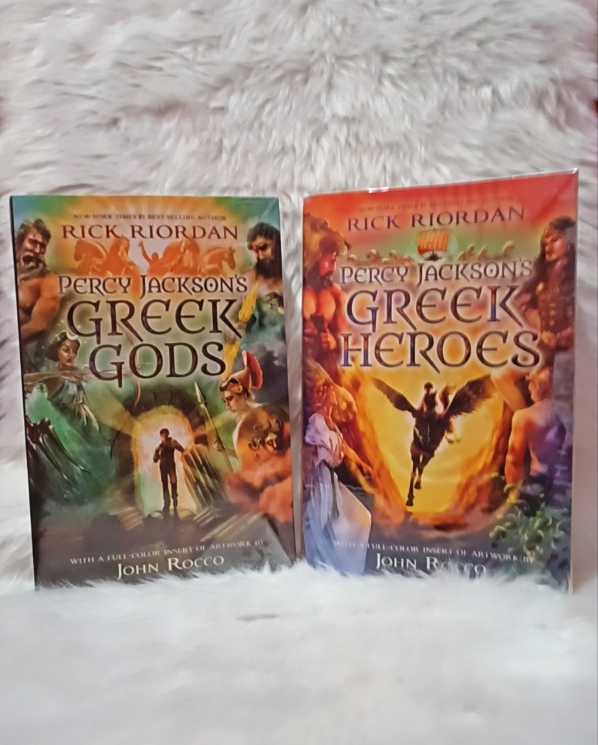 Greek Gods Book Rick Riordan Percy Jacksons Greek Myths Collection Rick Riordan 2 Books Set By
