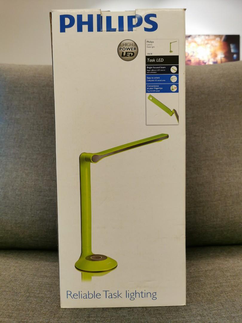 Philips LED Table Light (Category: Lighting) located in Kuala Lumpur. Submitted by yhtong82 (Listing ID 1092049621, Image 1). Description: Retail RM269.