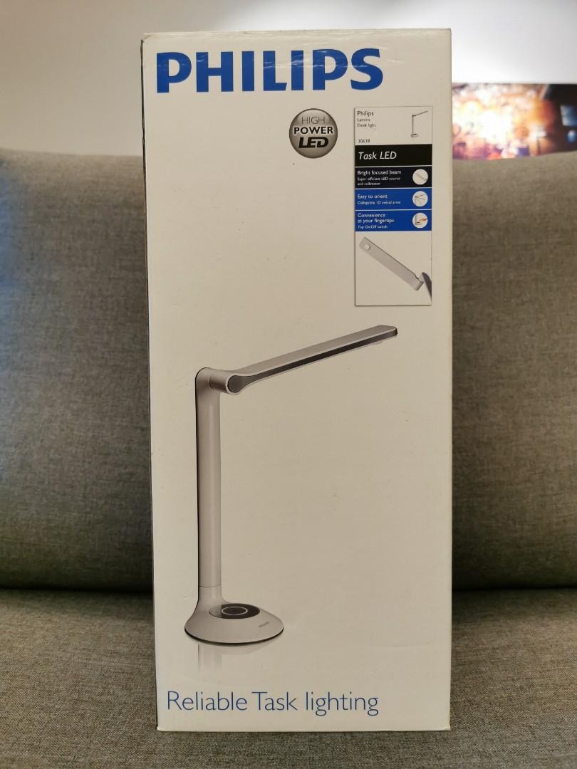 Philips LED Table Light (Category: Lighting) located in Kuala Lumpur. Submitted by yhtong82 (Listing ID 1092049621, Image 3). Description: Retail RM269.