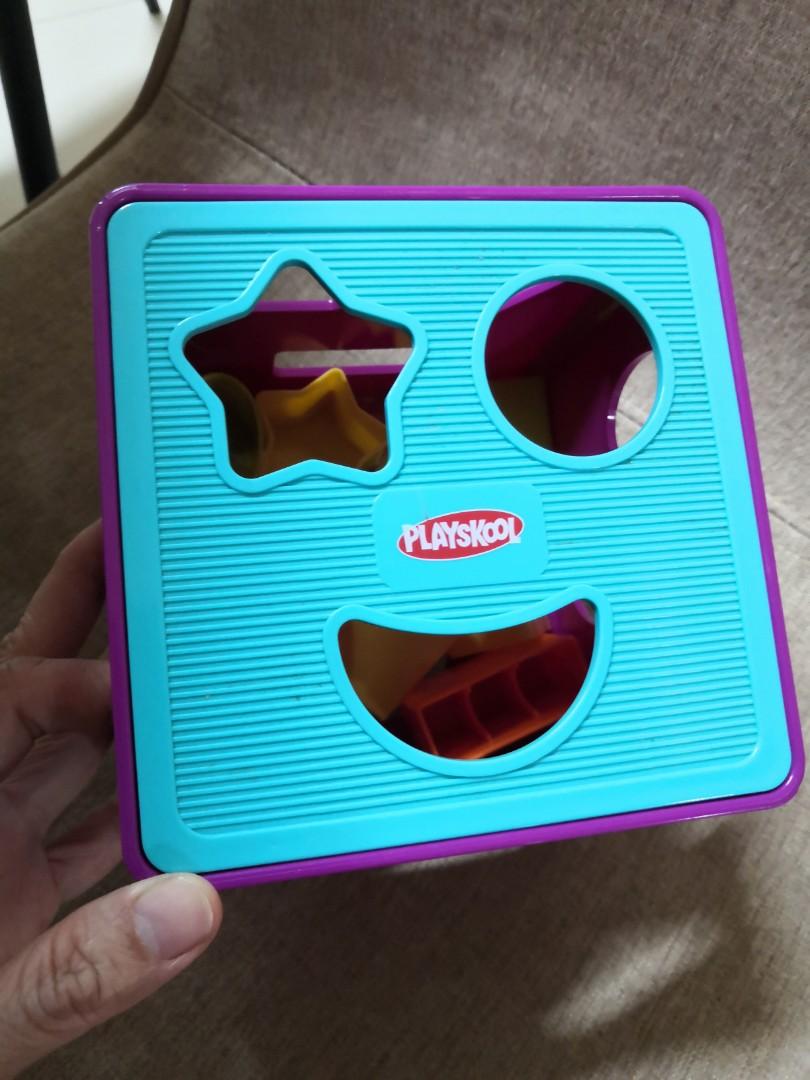Playskool Shape Sorter Cube Activity Original HASBRO Babies
