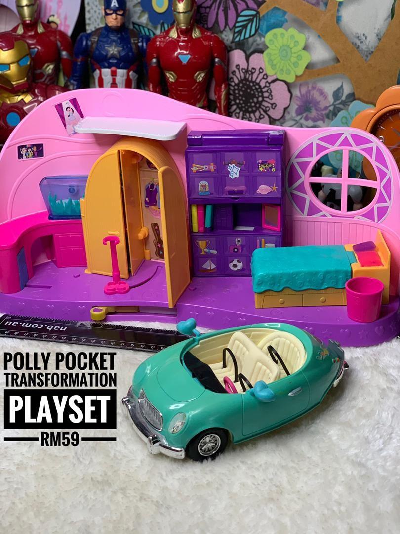 Polly pocket transformation playset on sale