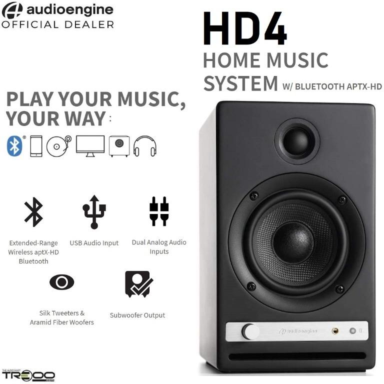 Audioengine HD4 Wireless Home Music System