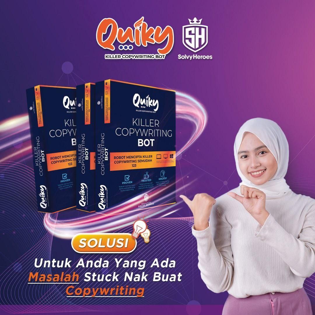 Quiky Copywriting Bot Auto Generate Ayat Iklan Everything Else Others On Carousell