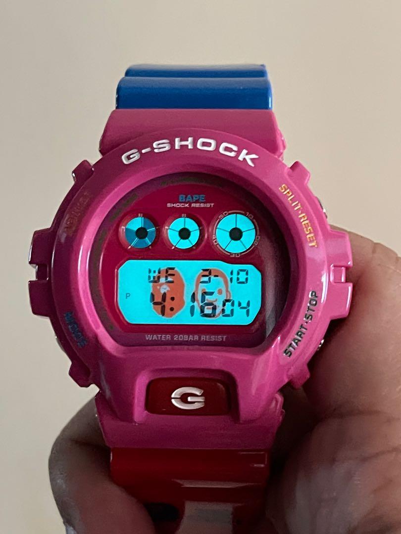 RARE LIMITED EDITION A BATHING APE BAPE x G SHOCK X KID CUDI DW 6900CUDI204 COLLABORATION WATCH kid cudi gshock dw6900 kid cudi
