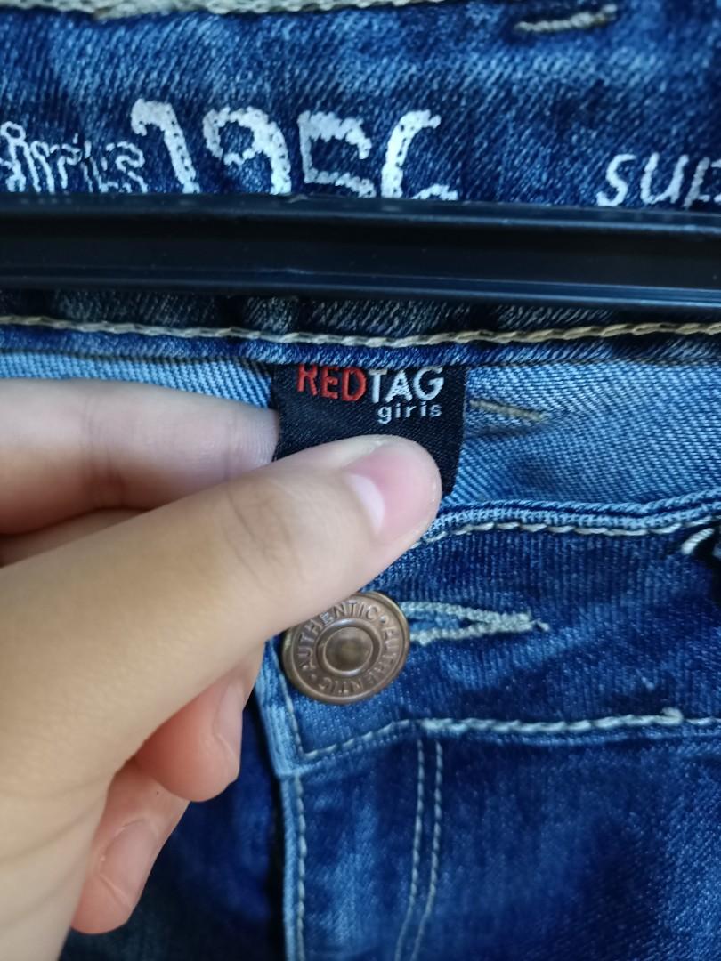 Red tag cheap brand jeans