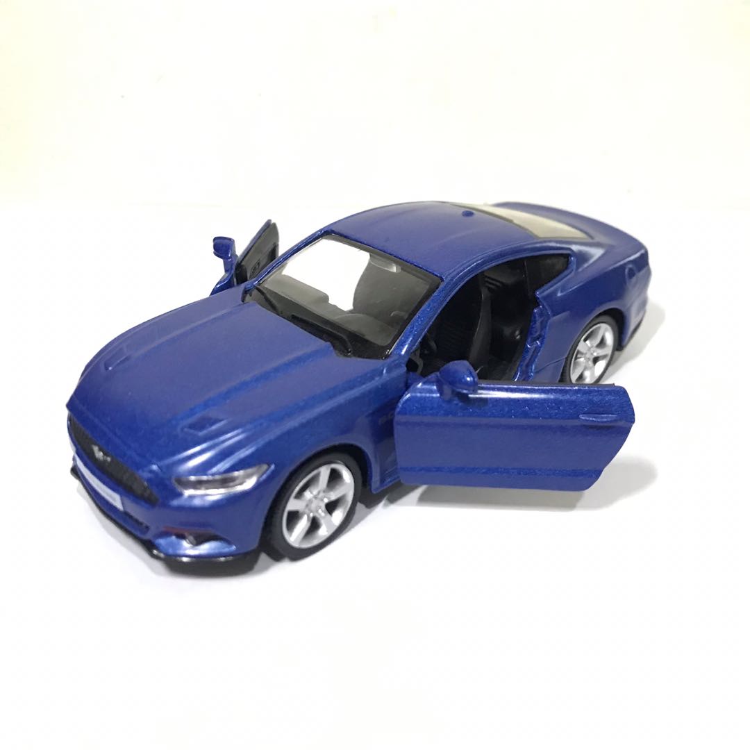 RMZ City 1 36 2015 Ford Mustang Blue Hobbies Toys Toys