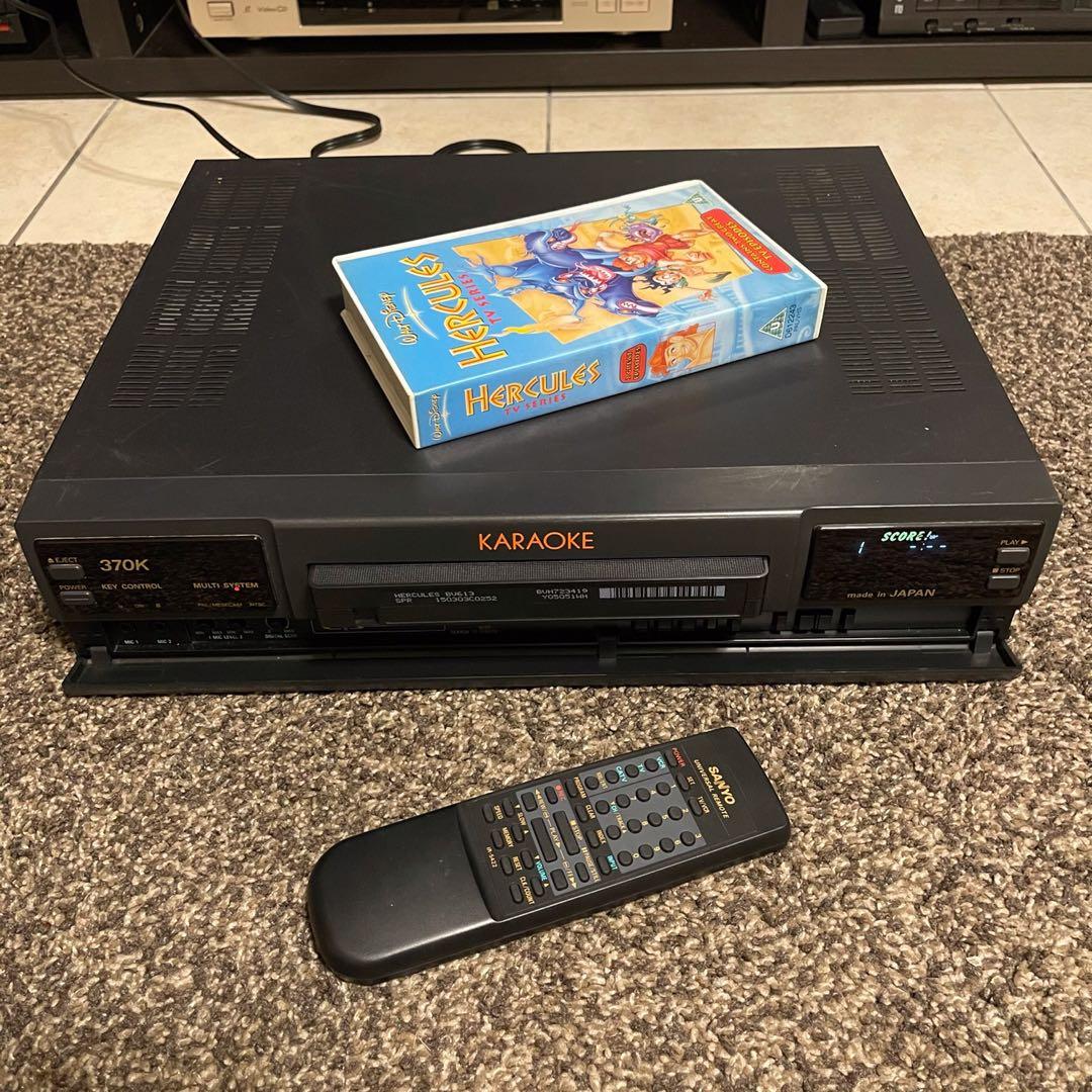 SANYO VHR-370K VCR VHS PLAYER, TV & Home Appliances, TV ...