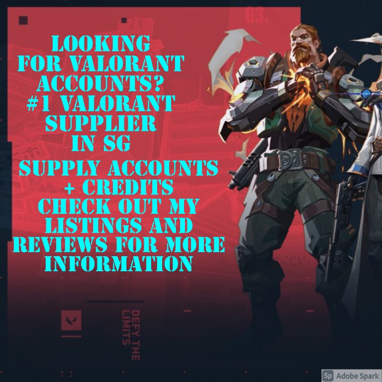 Selling Valorant Accounts and Credits, Video Gaming, Video Games ...