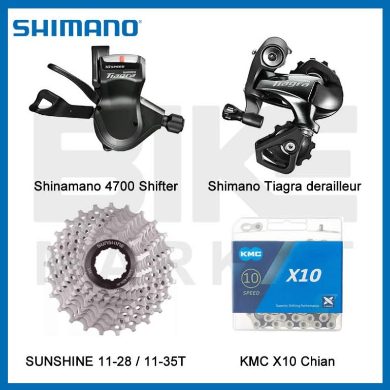 shimano tiagra 4700 10 speed road groupset