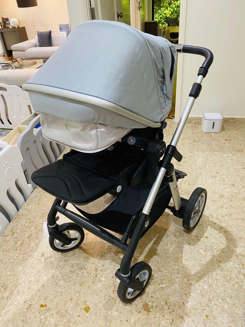 Silver Cross Horizon Go Stroller Platinum full set has to go