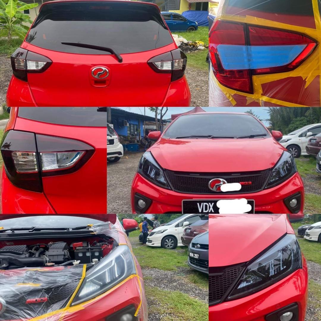 Smoke coating and headlamp restoration, Auto Accessories on Carousell