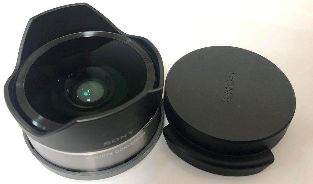 Sony VCLECF1 Fisheye Converter for NEX Series 魚眼轉接鏡, 攝影器材, 鏡頭及裝備