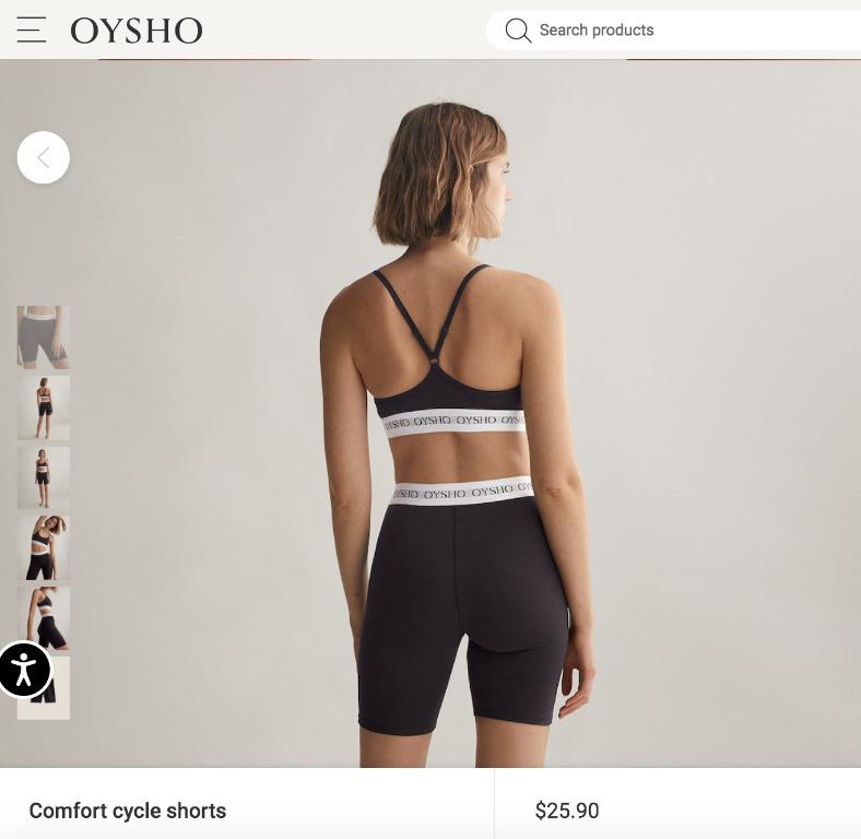 Biker shorts oysho outlet