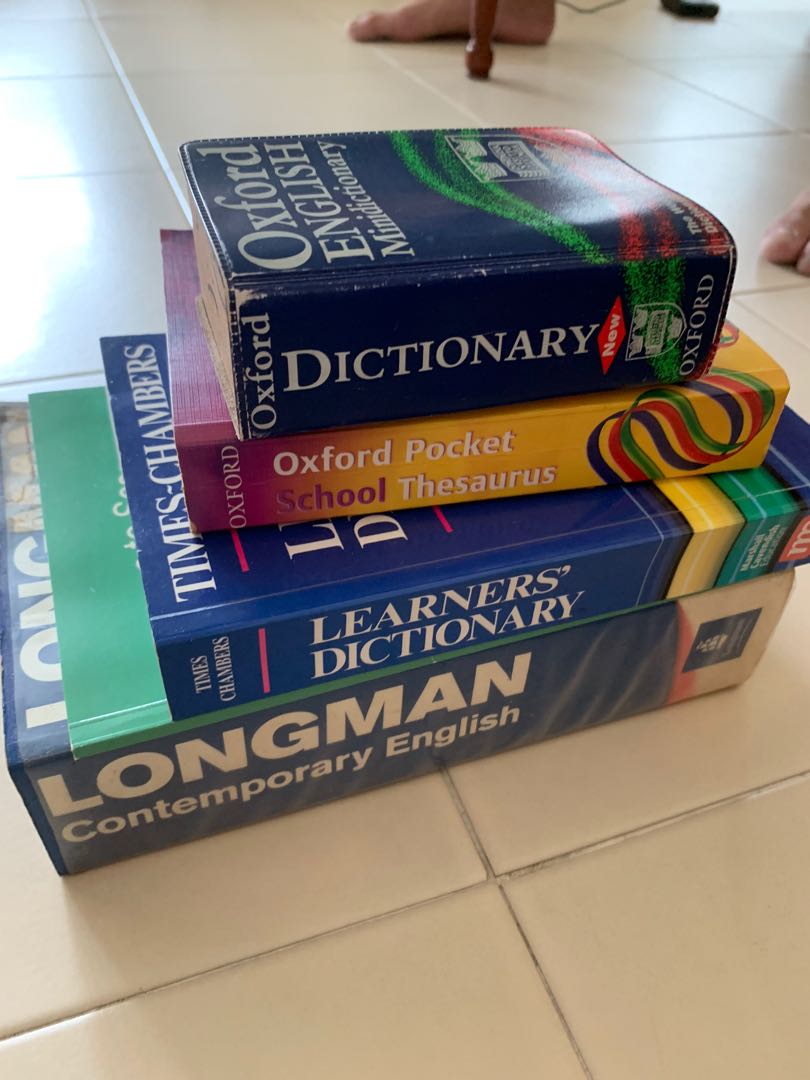 Stack of english dictionary, Hobbies & Toys, Books & Magazines