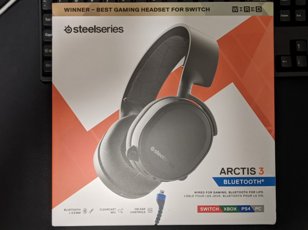 Steelseries Arctis 3 Bluetooth, 電子遊 