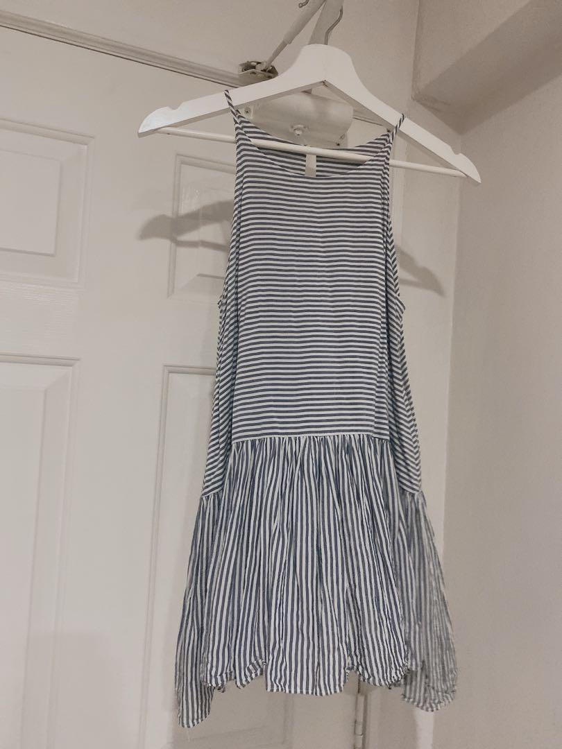 Stripe babydoll dress, Women's Fashion, Dresses & Sets, Dresses on ...