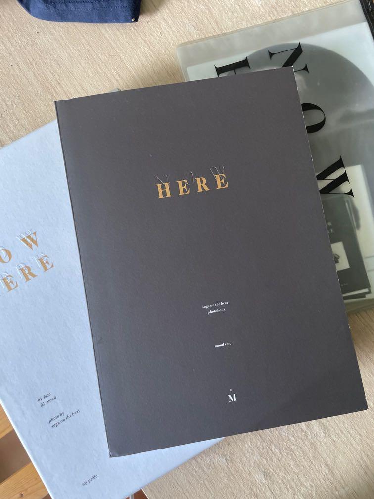 BTS YOONGI Suga On The Beat Now Here Photobook, Hobbies & Toys 