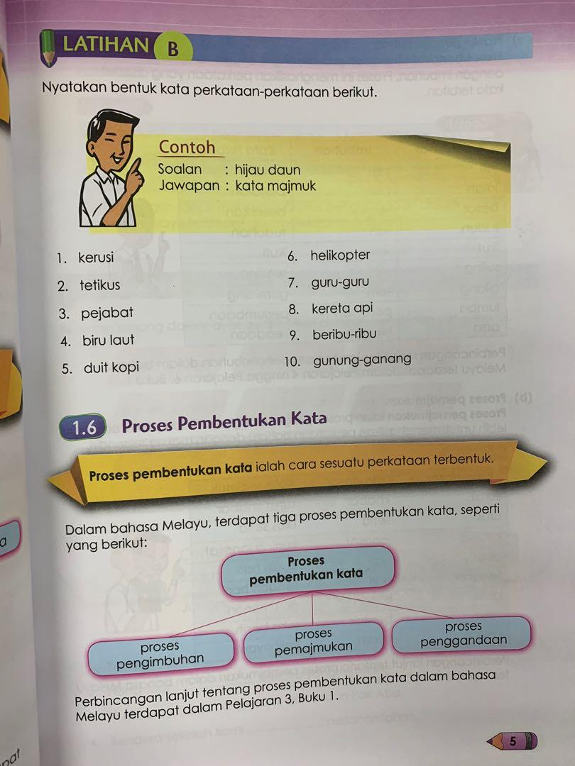 Tatabahasa Dewan Buku 1 Bentuk Kata Edisi Sekolah Rendah Hobbies Toys Books Magazines Fiction Non Fiction On Carousell