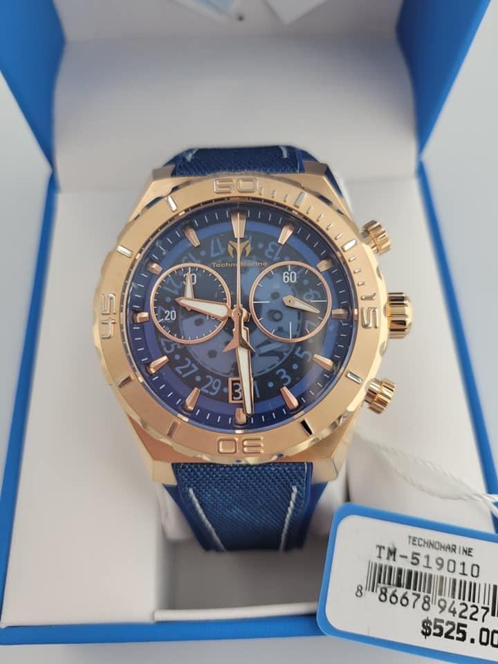 TECHNOMARINE Reef Shark TM 519010 (Category: Men's Watches) located in Malabon City. Submitted by hyruwatchesandaccessories (Listing ID 1092062351, Image 1). Description: TECHNOMARINE Reef Shark TM 519010 ❤️Php 10799 free shipping 🏷Mall price: Php 35k ⌚️48mm ⌚️Swiss made ⌚️Luminuous hands 💦100m water resistance ✔️box ✔️tag ✔️warranty card 💳COD available 📍open for layaway FB page: https://m.facebook.com/hyruwatchesandaccessories/ Instagram: ht