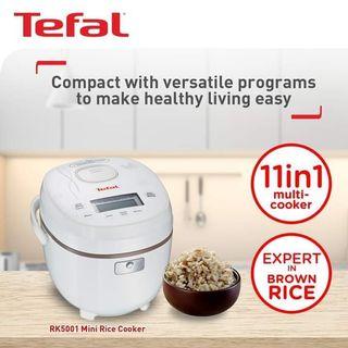 Tefal Digital Mini 11 in 1 Multi Rice Cooker - 4 cups (RK5001) expert in brown rice