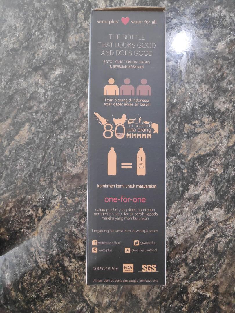 Termos waterplus stainless steel 18/8 tiga lapis