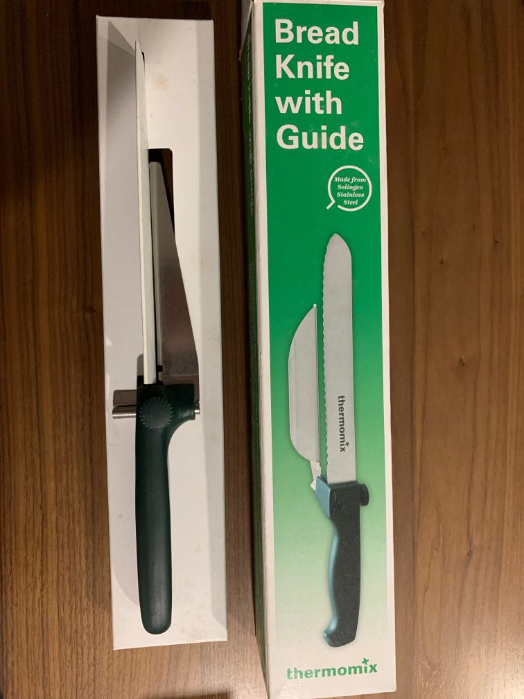 Thermomix Bread Knife with Guide (New), Furniture & Home Living