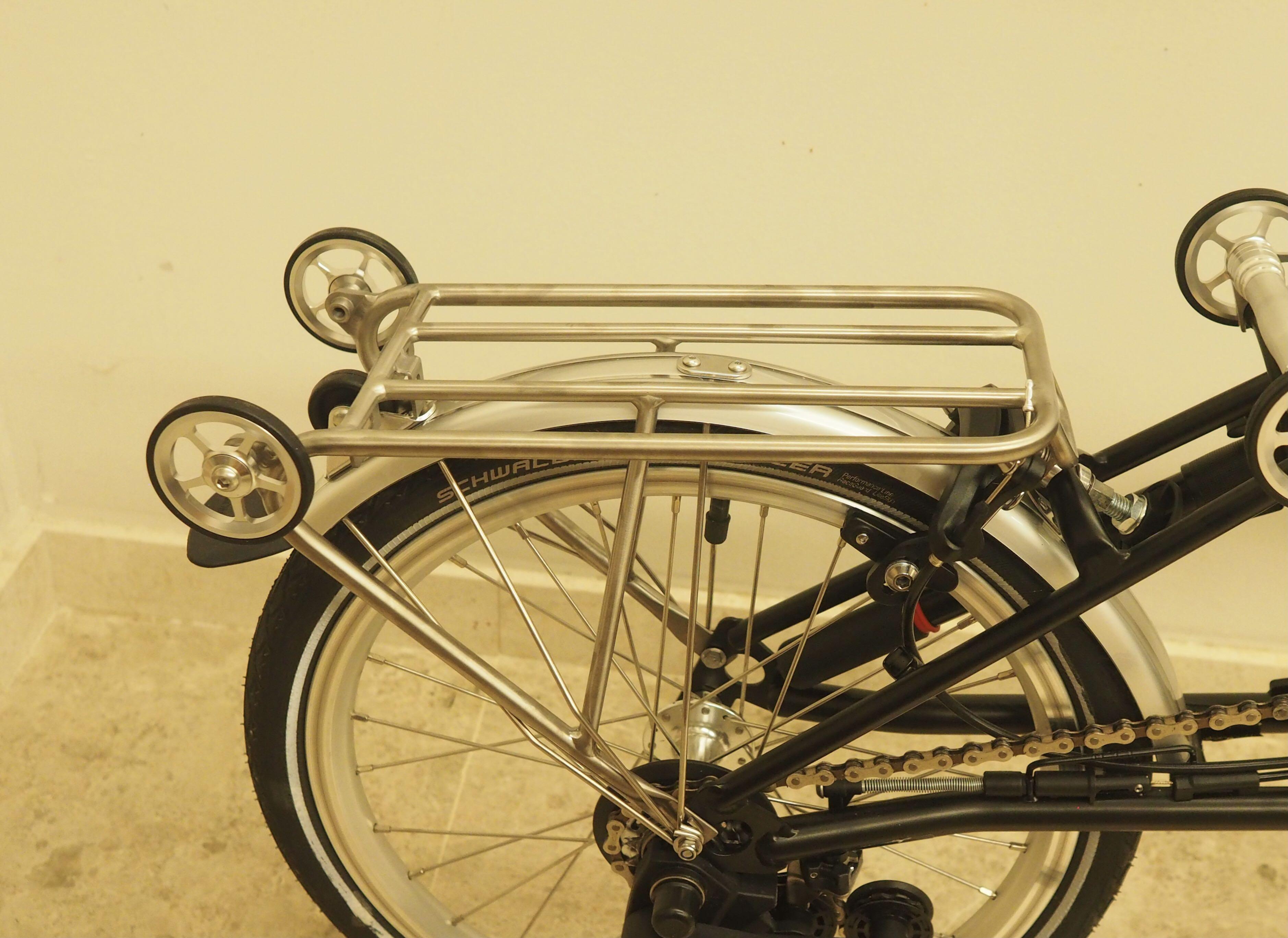 Brompton on sale titanium rack