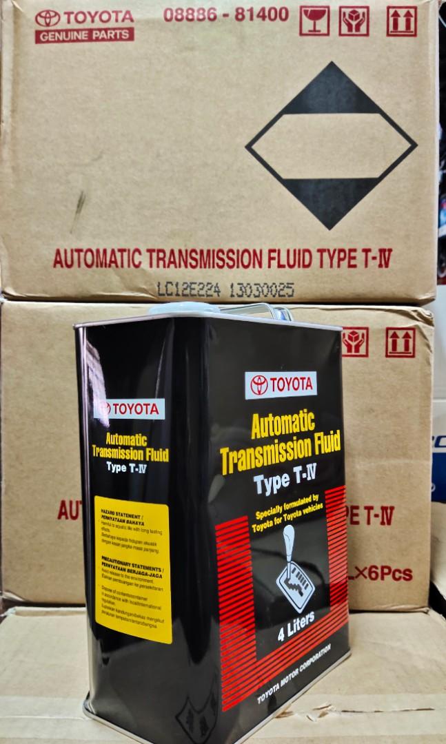 TOYOTA GENUINE ATF TYPE TIV AUTO GEAR BOX OIL TRANSMISSION FLUID
