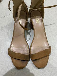 trash brown heels 5cm