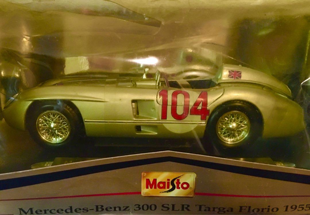 Maisto mercedes benz 300 slr targa florio 1955 2025