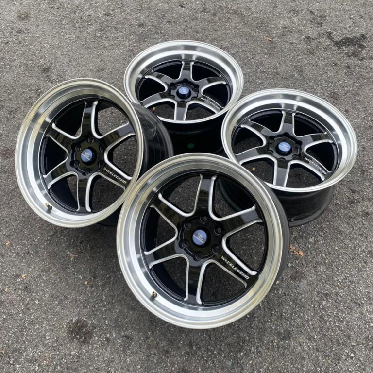 VL Wheelegend 18 inch sport rim Navara, Auto Accessories on Carousell