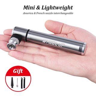 Wheel up Portable Mini Bicycle Pump