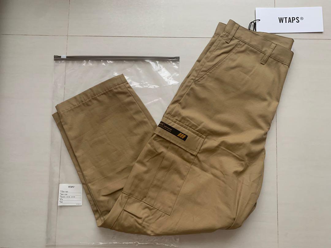 WTAPS 21SS Jungle Stock / Beige / Size 03, 男裝, 褲＆半截裙, 長褲