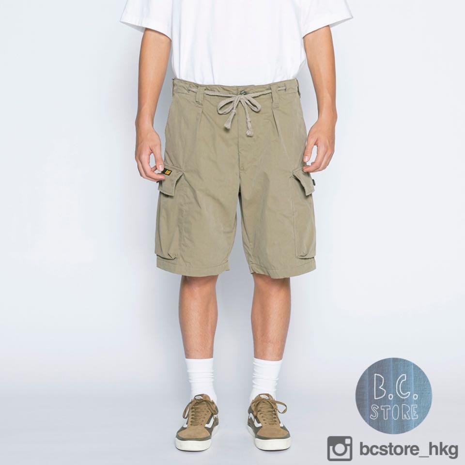 WTAPS JUNGLE COUNTRY / SHORTS / NYCO. TUSSAH 21SS