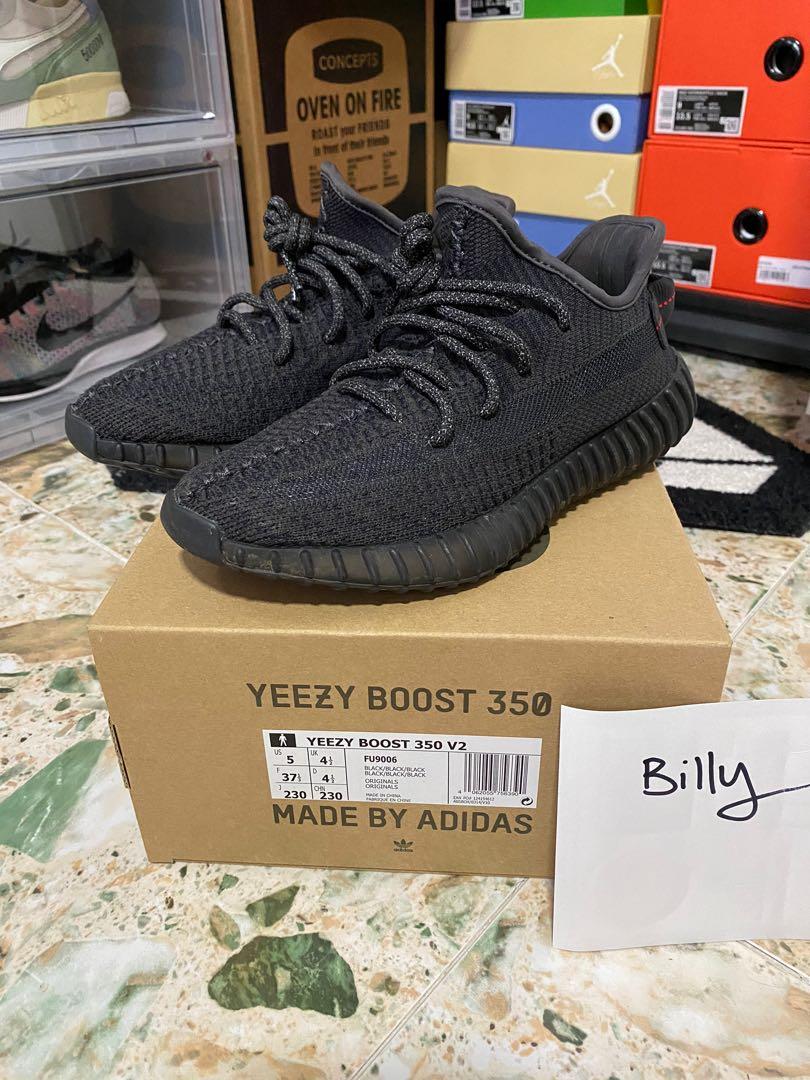 Adidas yeezy boost new arrivals 350 static black
