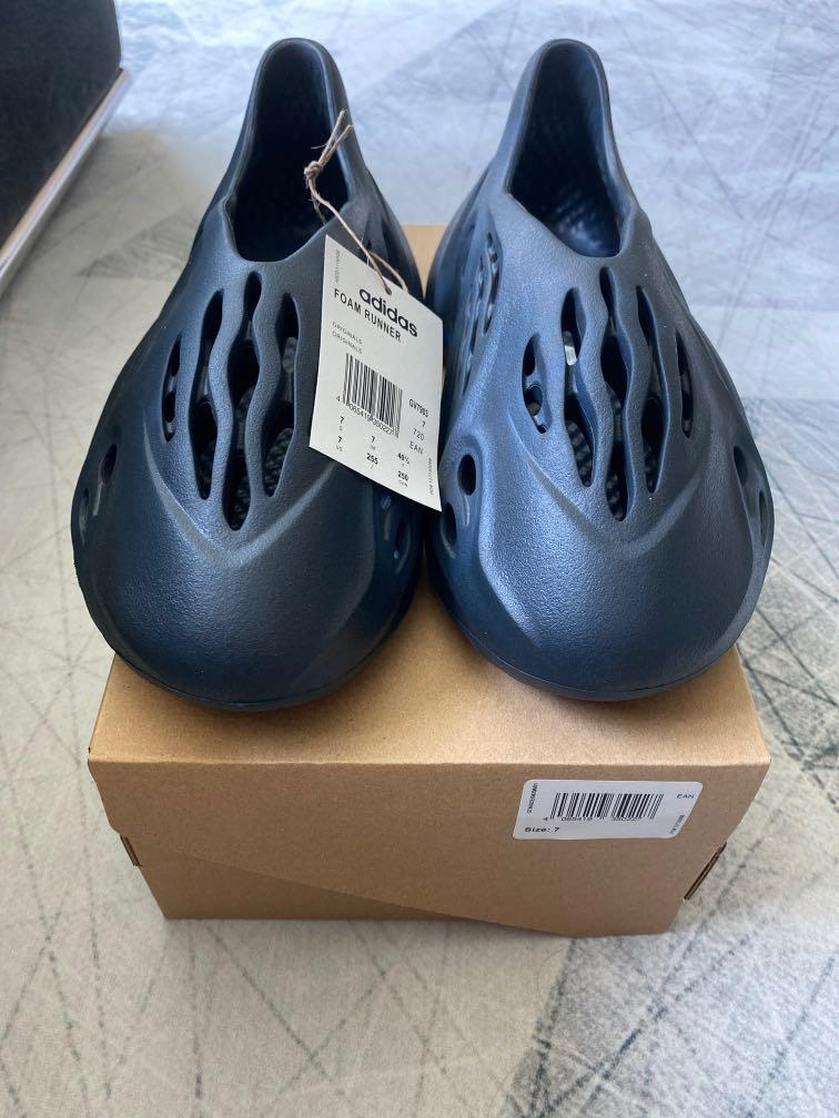 Yeezy Foam Runner Mineral Blue US7 UK7 Men s Fashion Footwear Sneakers on Carousell