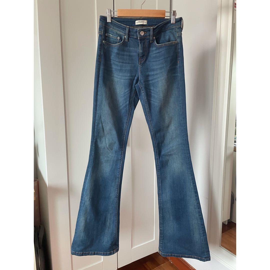 zara bootcut jeans