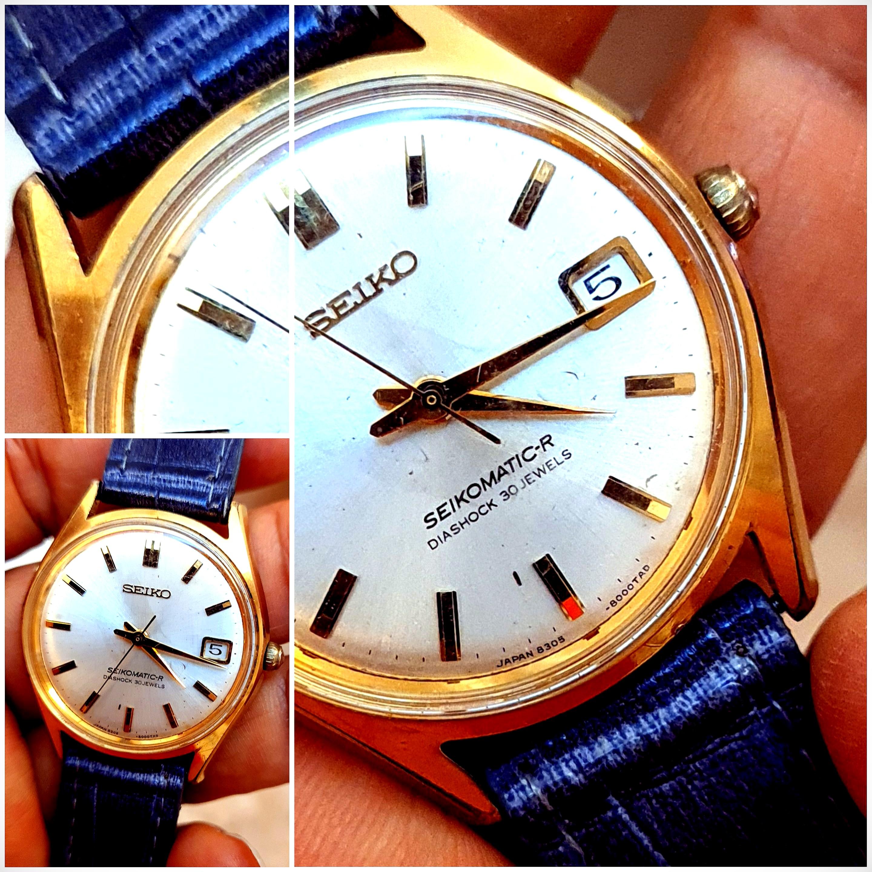 1966 Seikomatic-R Diashock 30-jewels MADE IN JAPAN, Men's Fashion, Watches  & Accessories, Watches on Carousell