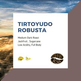 (1 Kg) Tirtoyudo Robusta Coffee - 1,000 Grams (Whole Coffee Beans/Ground)