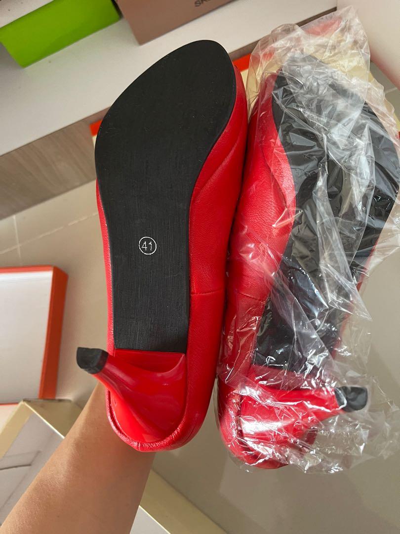3 inch red heels