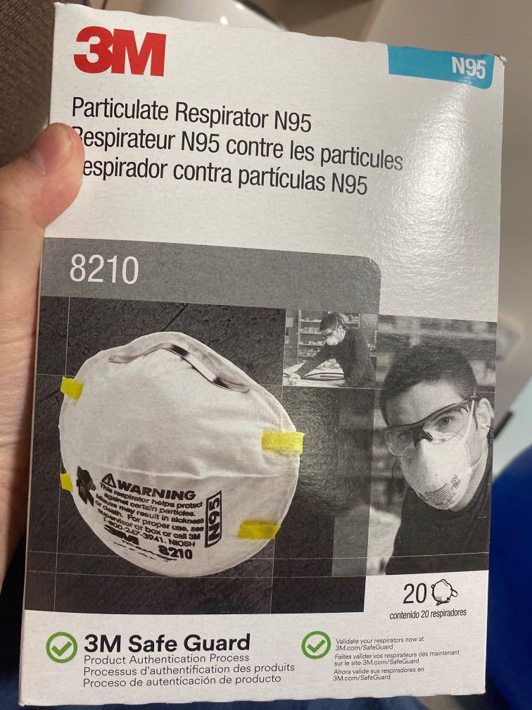 3M N95 mask Expiry Nov 2024, Health & Nutrition, Face Masks & Face