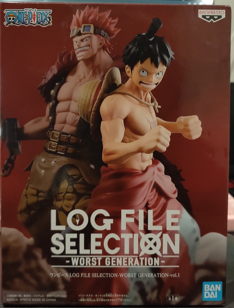 Gold Toei One Piece Log File Selection Worst Generation Vol 1 Luffy Hobbies Toys Toys Games On Carousell