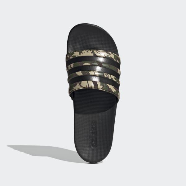 Adidas camo flip flops best sale