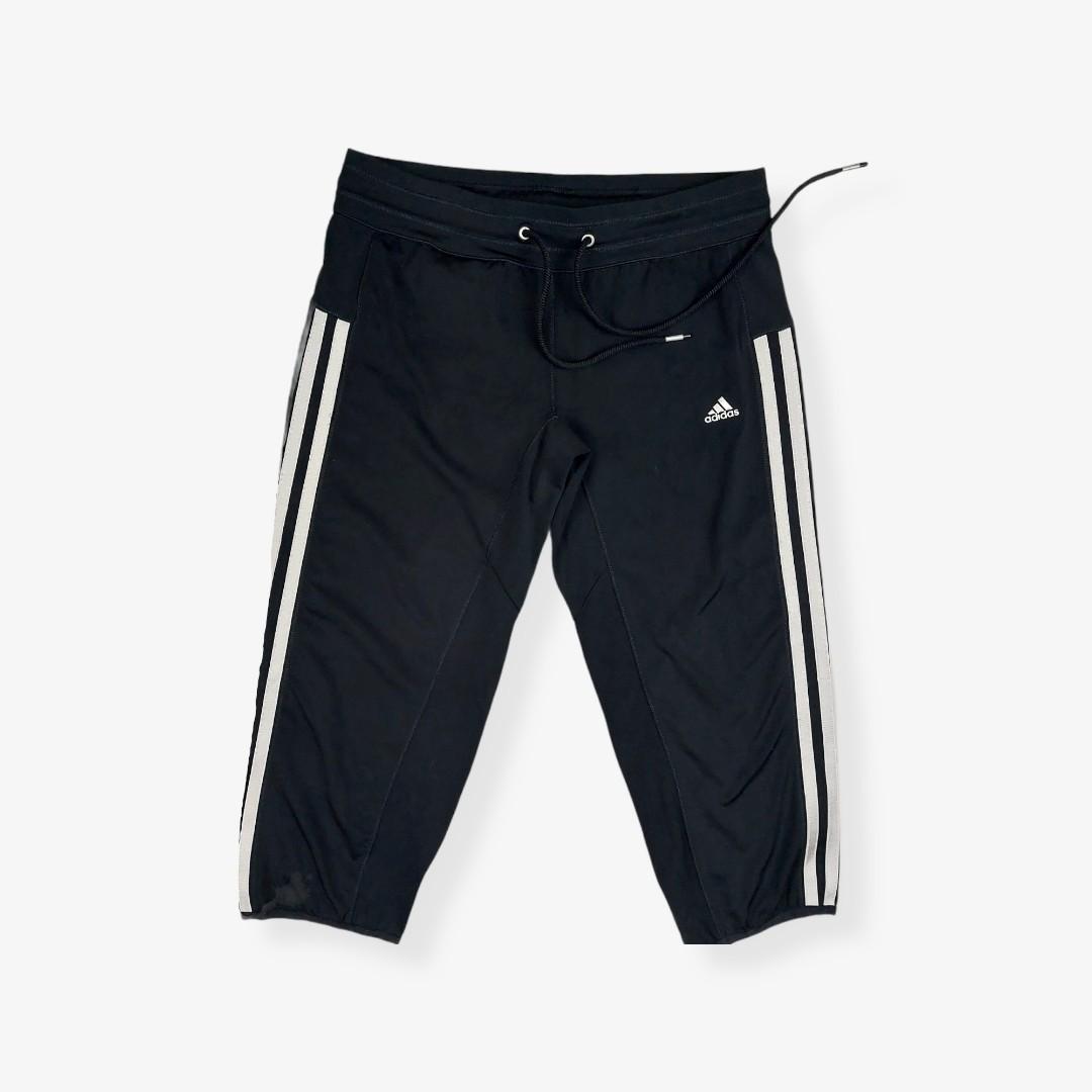 Adidas Energy Running Capri Pants Womens Small Black climacool | eBay